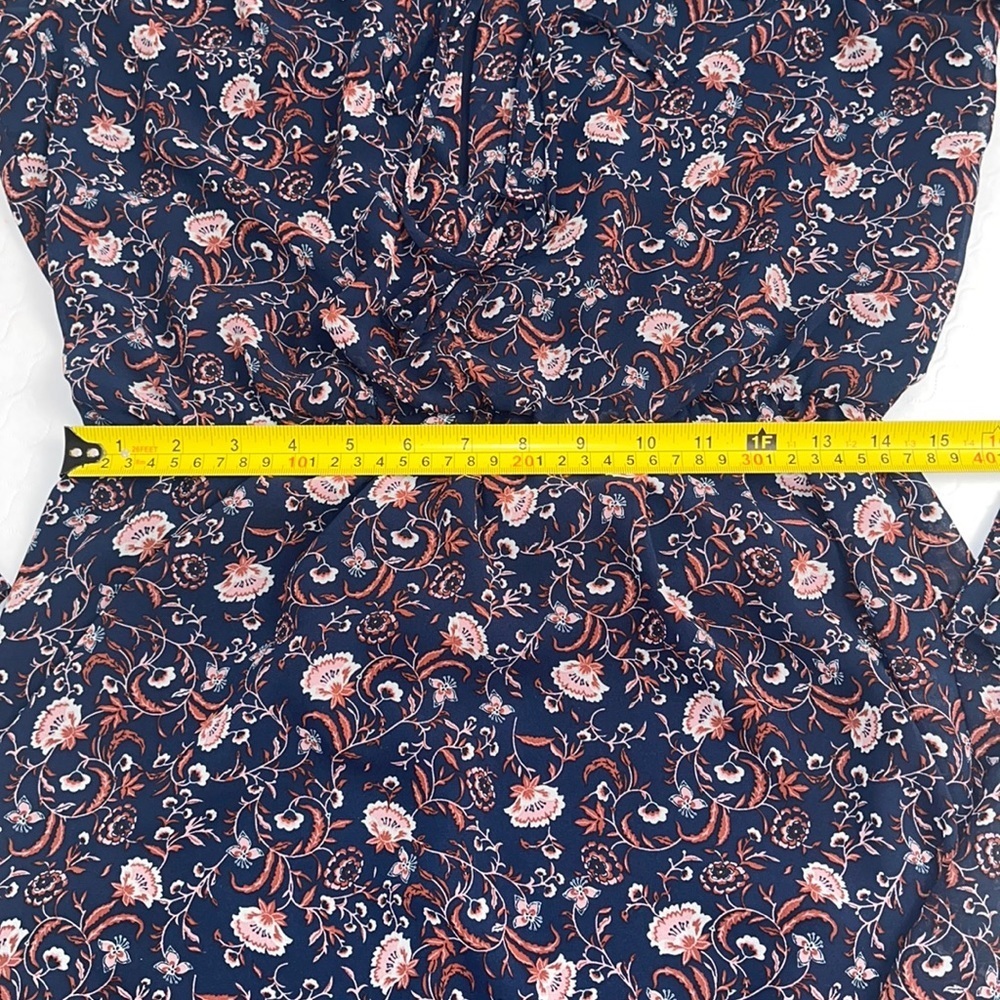 WAYF boho dress in navy floral M - Picture 9 of 11